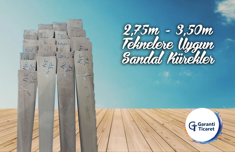 2,75 m - 3,50 m Teknelere Uygun Sandal Kürekler