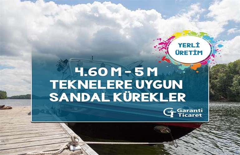 4,60 - 5 m Teknelere Uygun Sandal Kürekler 1