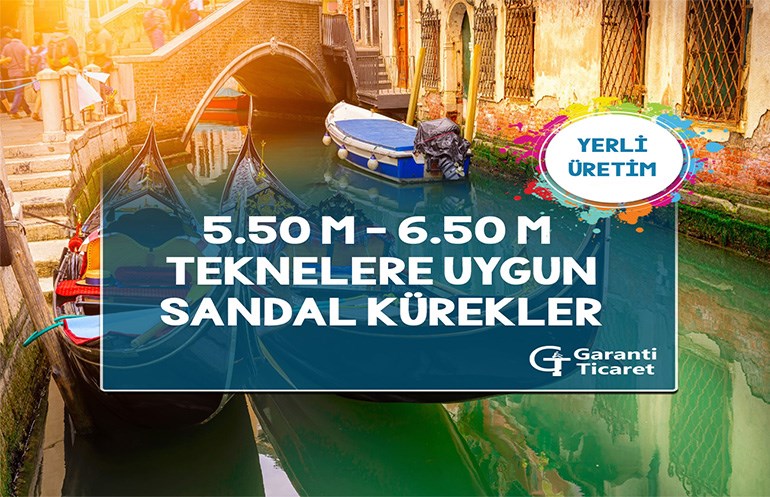 5,50 m - 6,50 m Teknelere Uygun Sandal Kürekler 1